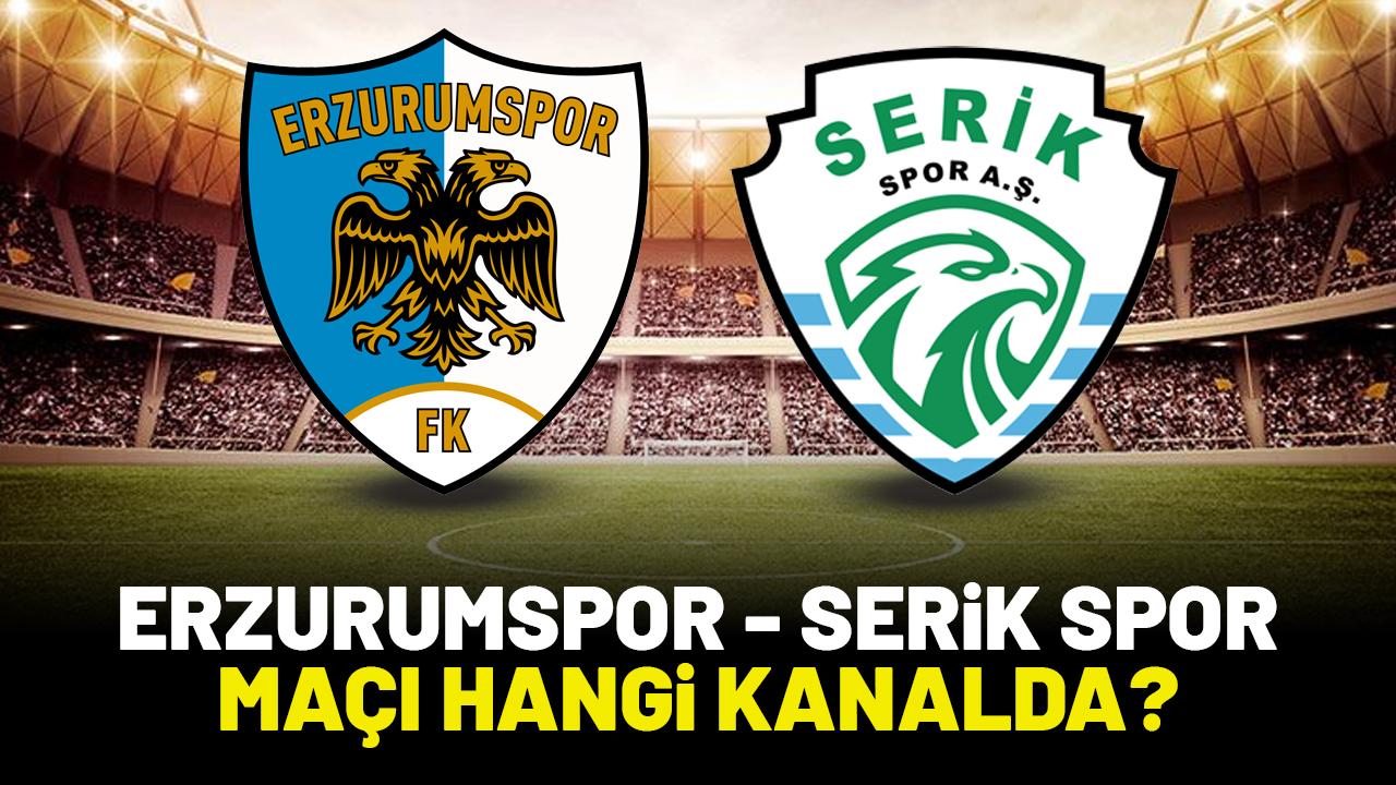 Erzurumspor Serik Spor maçı hangi kanalda?