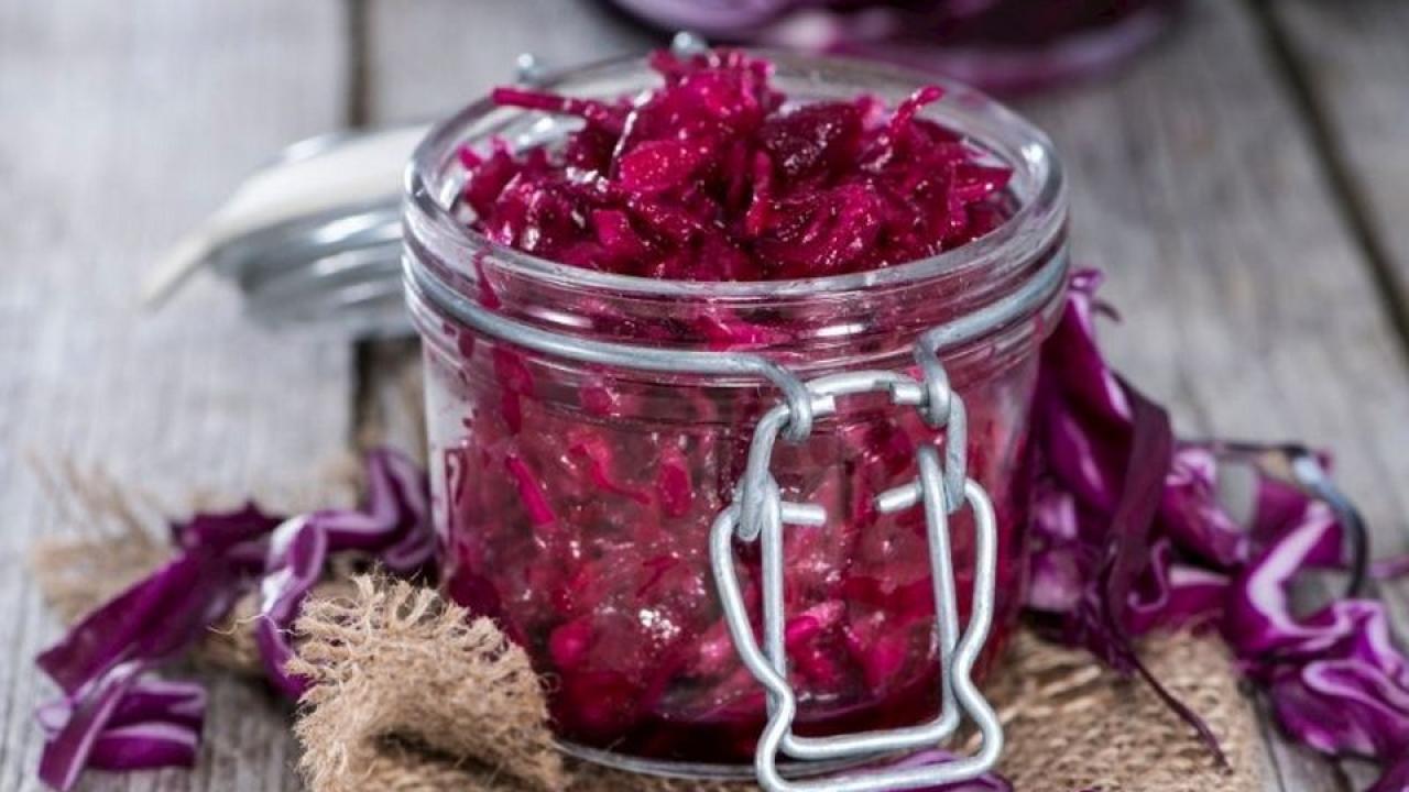 Ev yapımı kıtır mor lahana tarifi