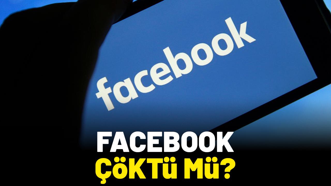Facebook çöktü mü?