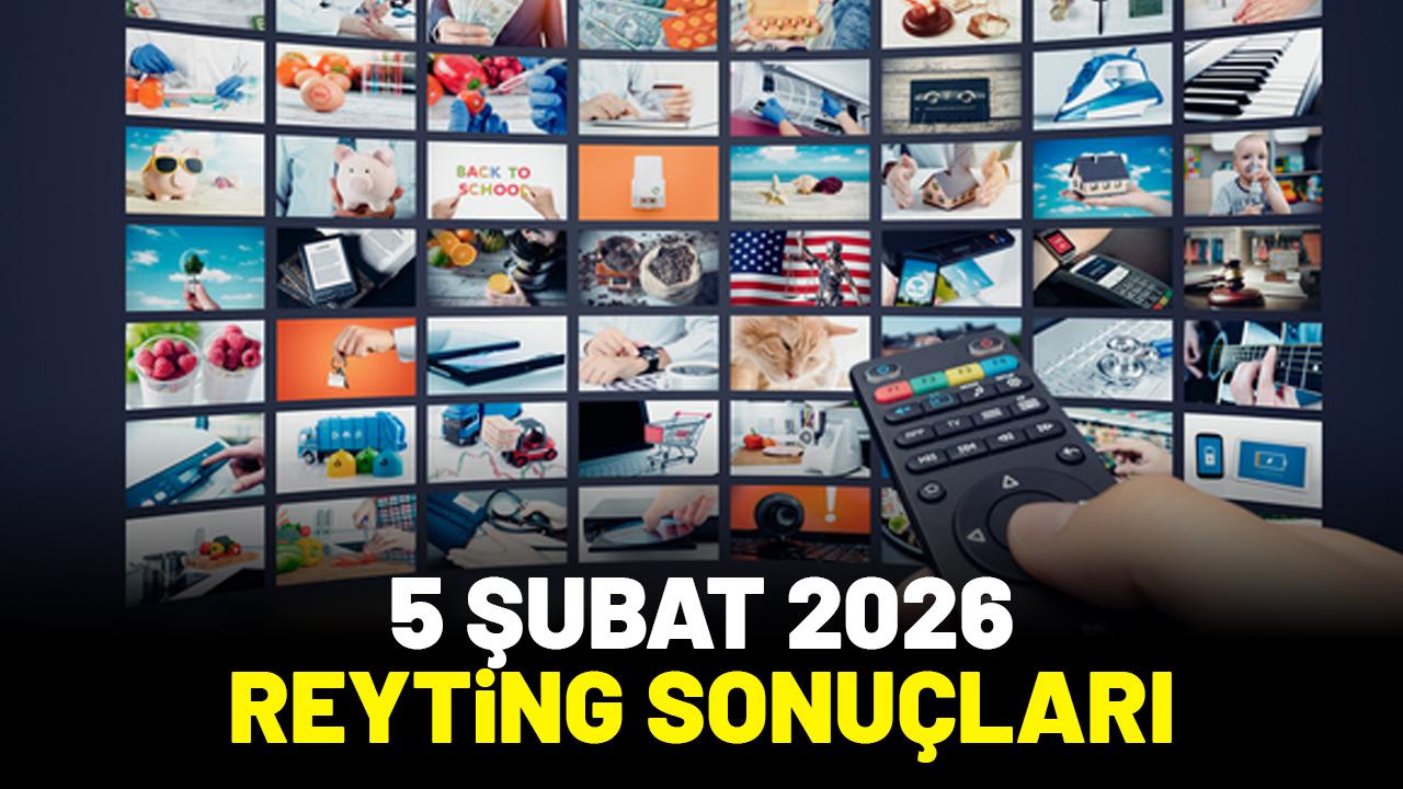 Fenerbahçe-Erzurumspor... Halef, İnci Taneleri... 5 Şubat 2026 reyting sonuçları! Hangi program birinci oldu?