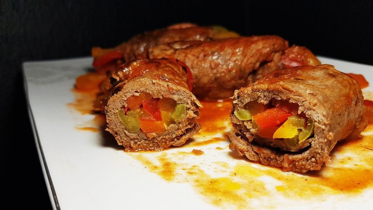 Fırında sebzelerle zenginleşen yumuşacık biftek tarifi