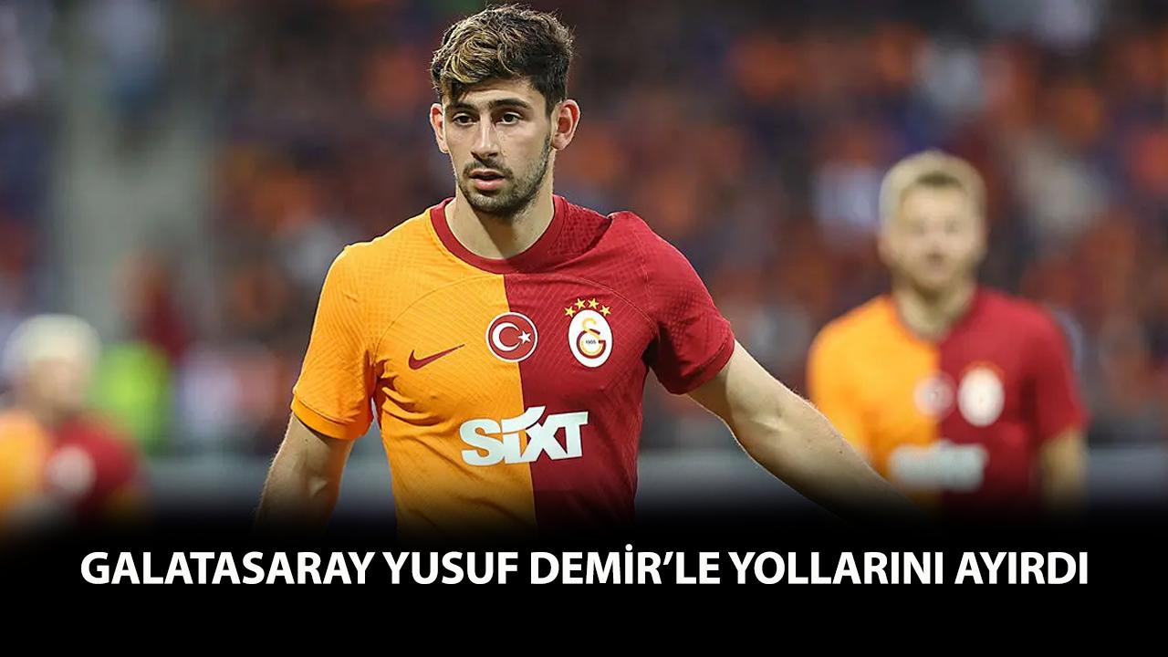 Galatasaray, Yusuf Demir ile yollarını ayırdı! Yusuf Demir kimdir?