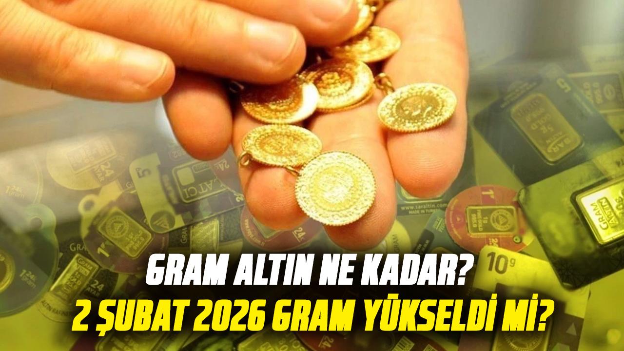 Gram altın ne kadar? 2 Şubat 2026 gram yükseldi mi?