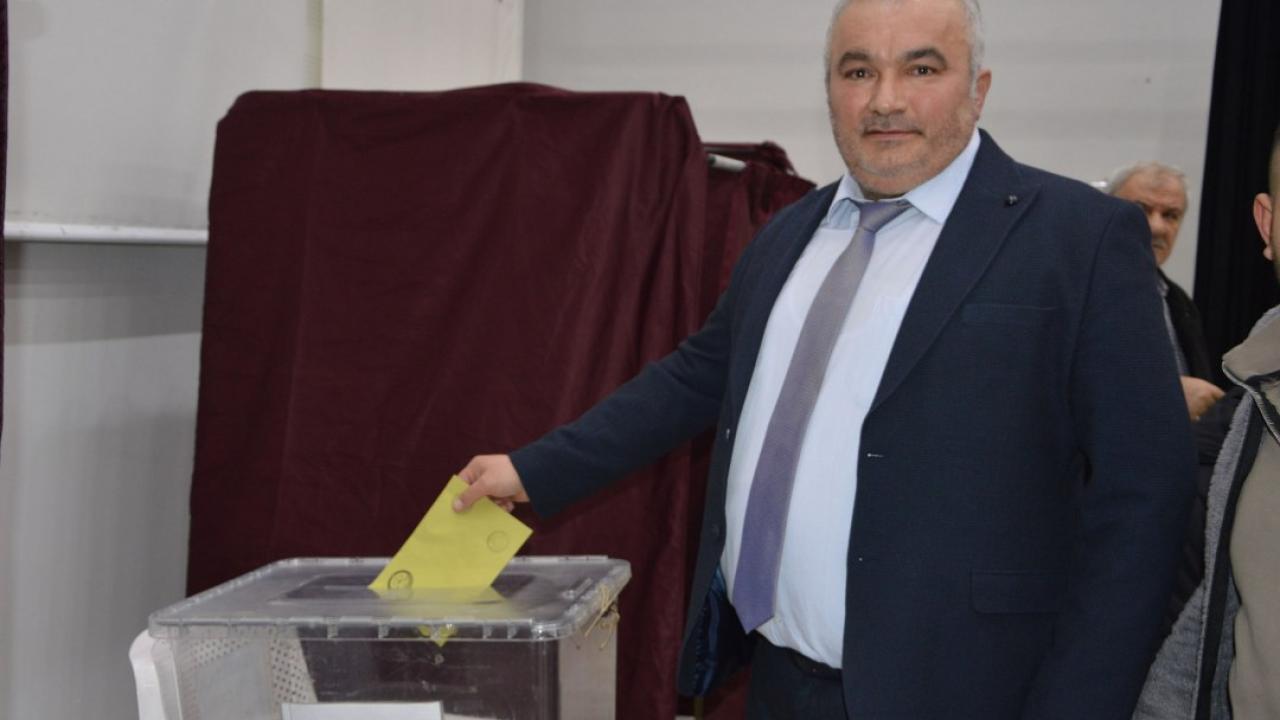 Havza Bakkal Bayii ve Manavlar Esnaf Odasında Yılmaz güven tazeledi