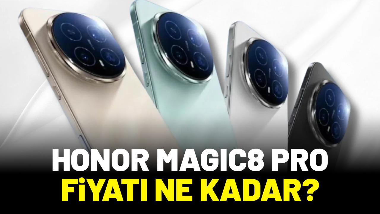 Honor Magic 8 Pro ne kadar? Honor Magic 8 Pro Türkiye fiyatı