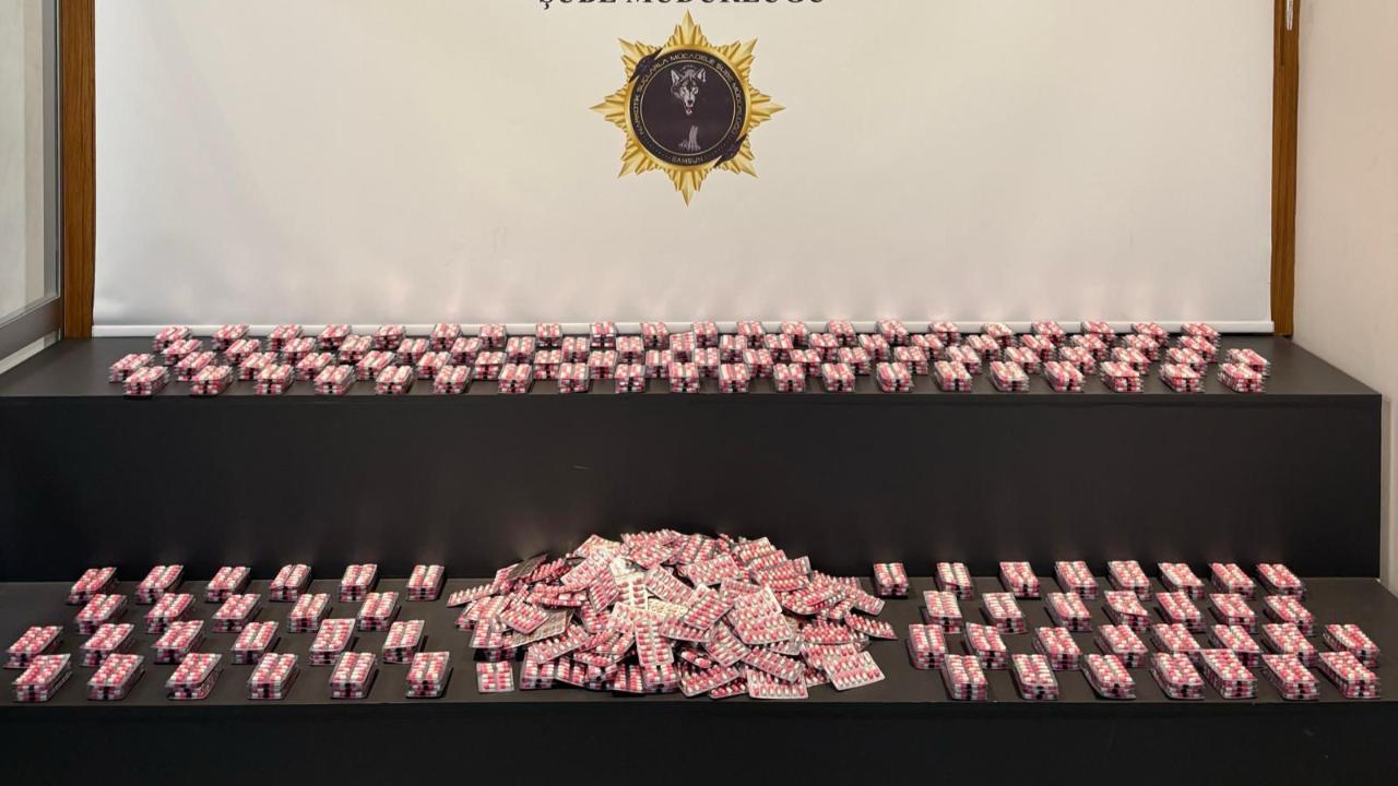 İlkadım ve Atakum'da narkotik operasyonu! Binlerce hap ele geçirildi