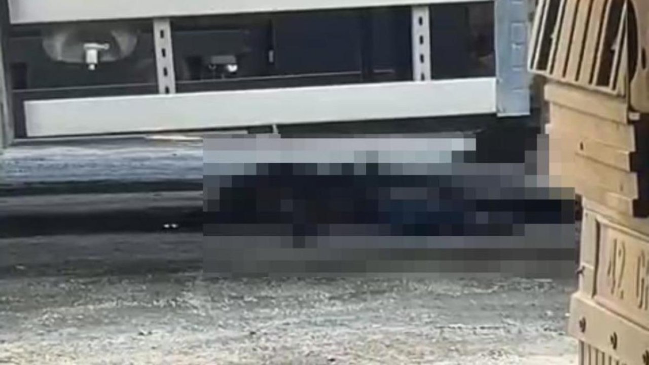 İzmir'de geri manevra yapan tırın altında kalan şoför hayatını kaybetti