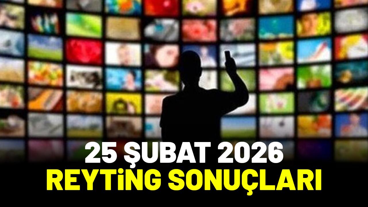 Juventus-Galatasaray, Yeraltı, Eşref Rüya... 25 Şubat 2026 reyting sonuçları! Hangi program birinci oldu?