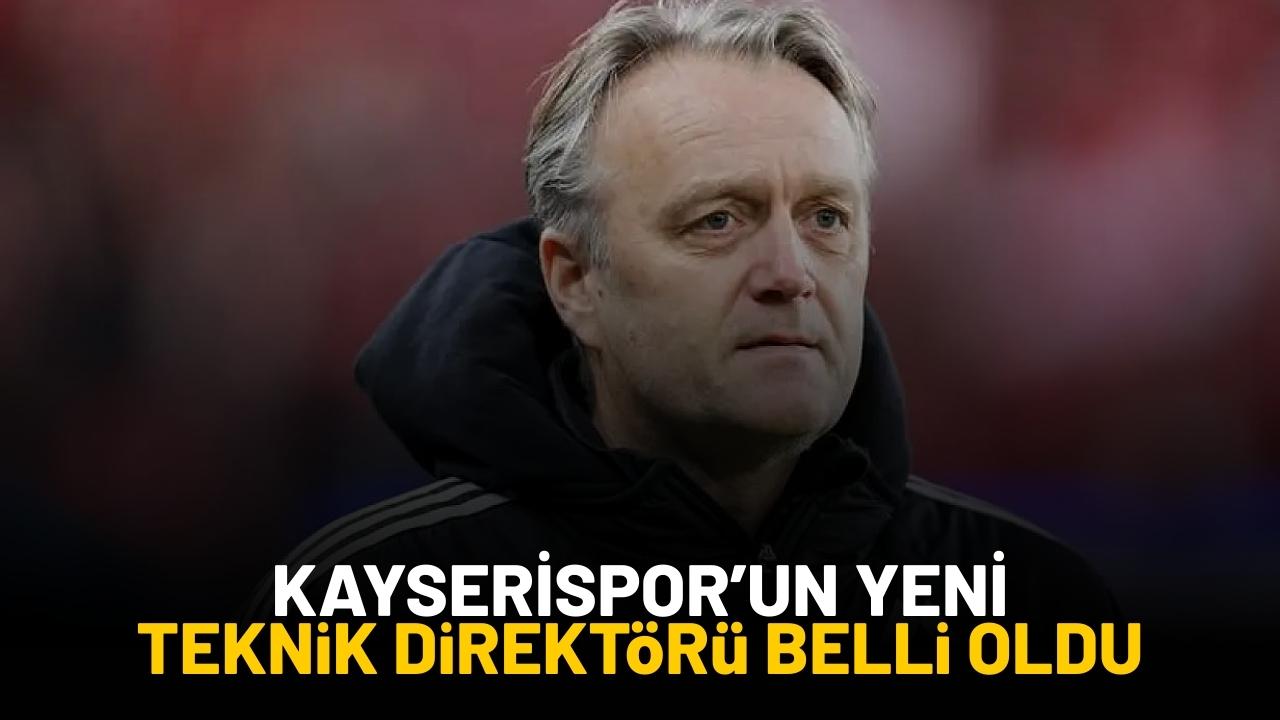 Kayserispor'un yeni teknik direktörü kim oldu?