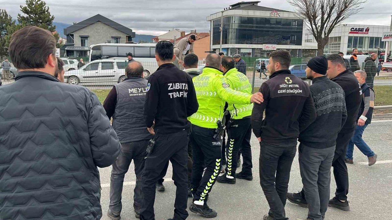 Kaza sonrası arbede: 7 yaralı, 2 gözaltı