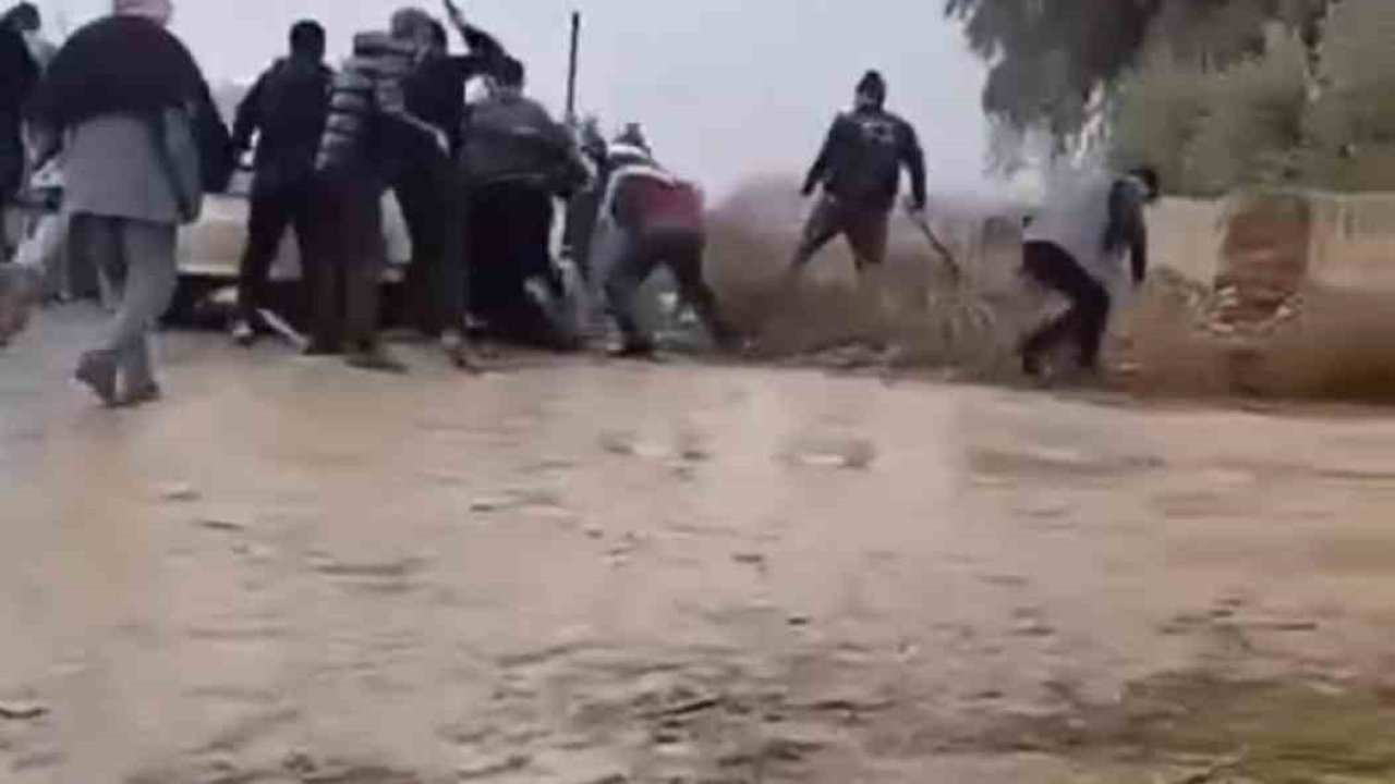 Kazmalı kürekli arazi kavgası: 7 yaralı