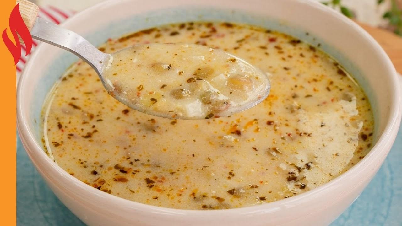 Klasik sofralar için yoğurtlu mercimek çorbası tarifi