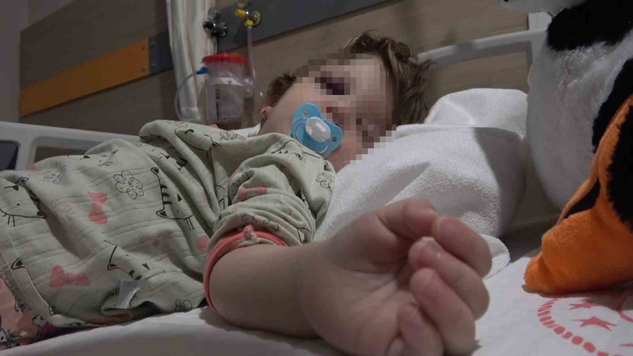 Komşuların gürültü kavgasında 14 aylık bebek hastanelik oldu