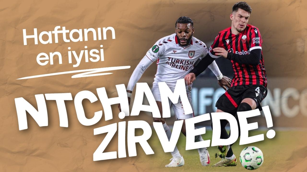 Konferans Ligi’nde haftanın en iyisi Samsunspor’dan Ntcham