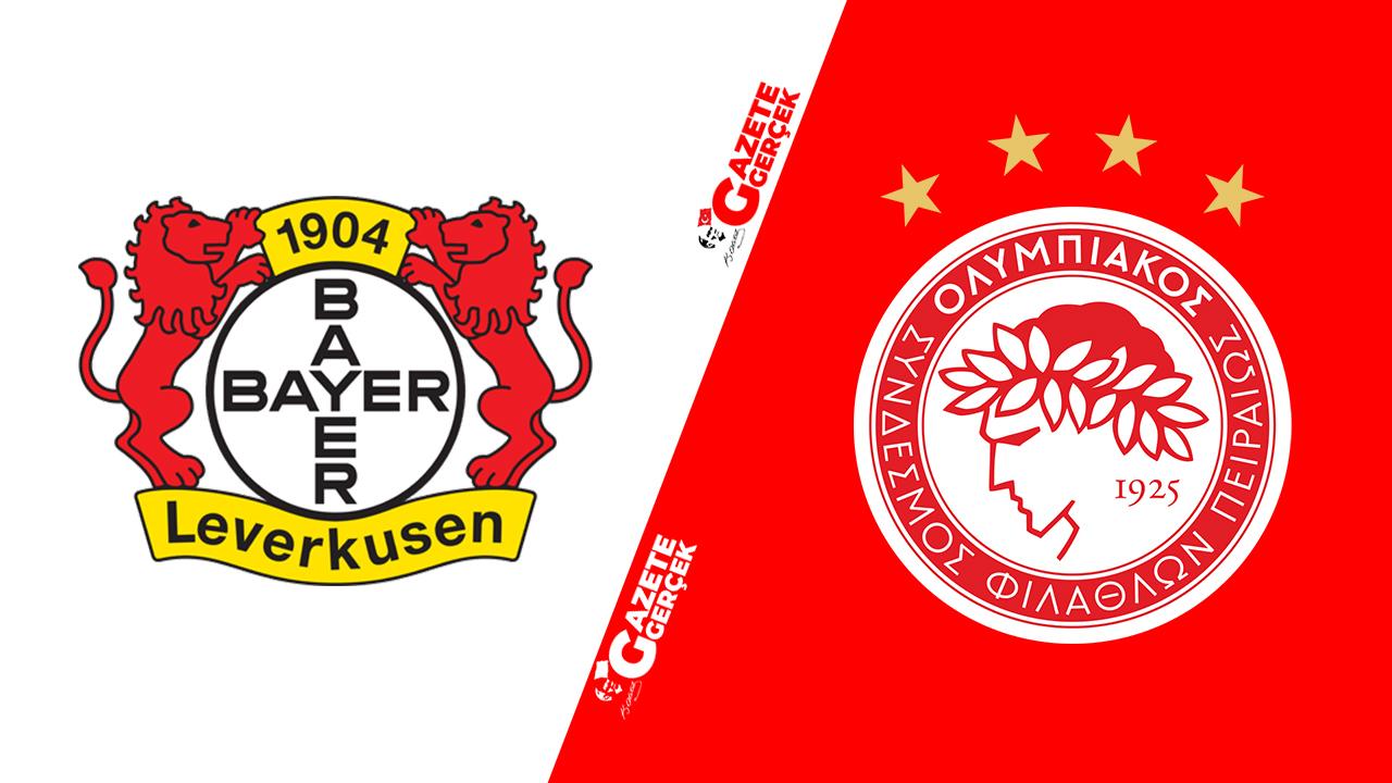 Leverkusen Olympiakos maçı saat kaçta?
