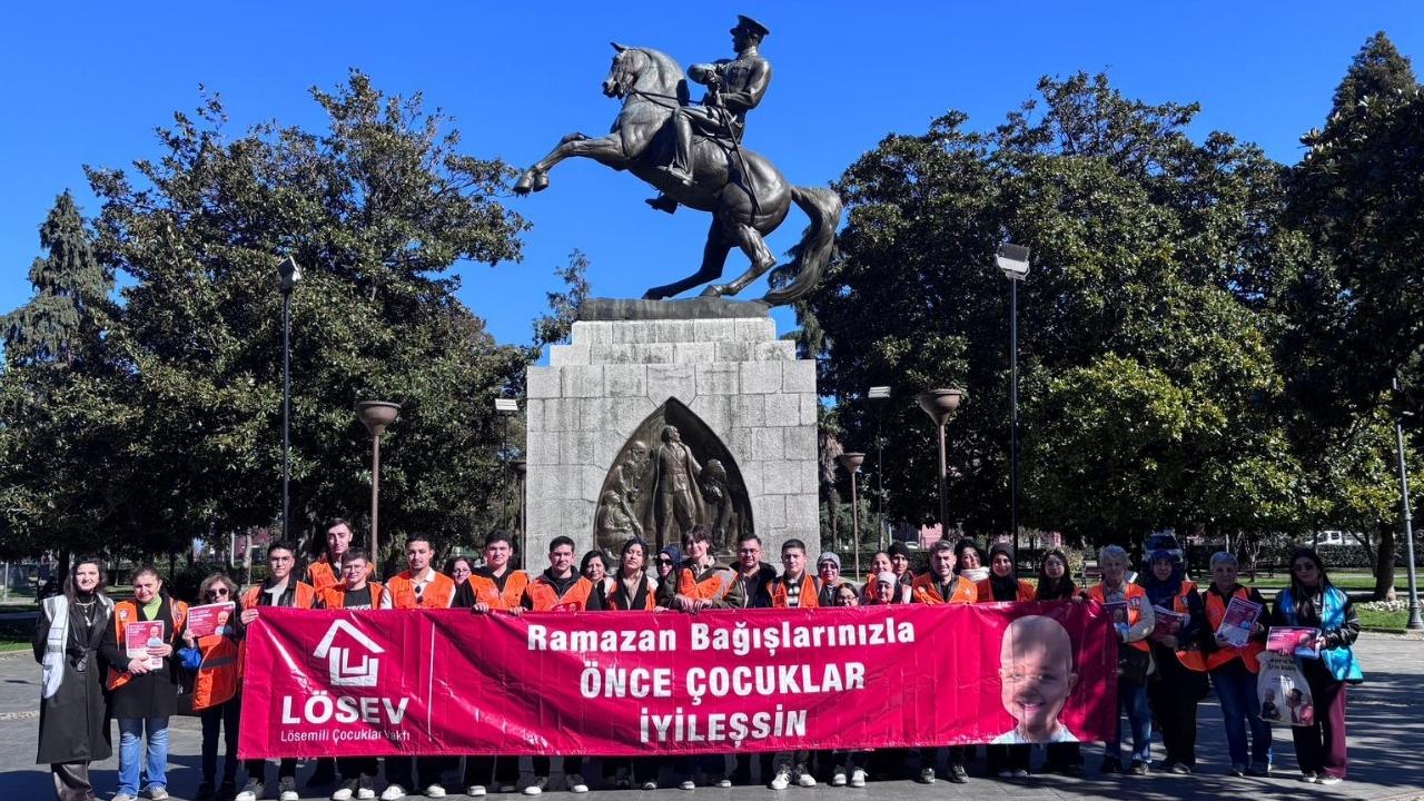 LÖSEV'den Samsun'da ramazan ayı bilinçlendirme çalışması
