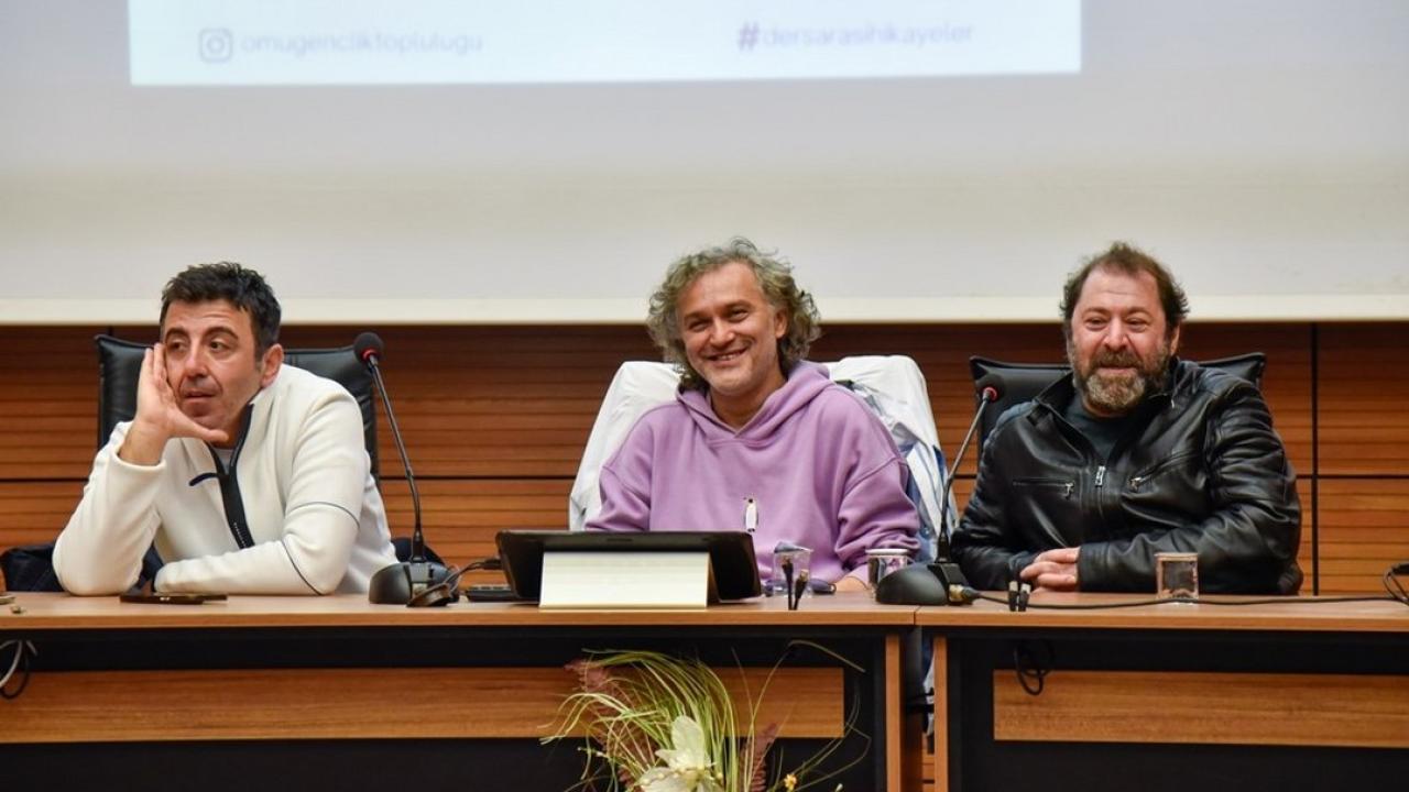 Meçhul Paşa oyuncuları Samsun OMÜ’de öğrencilerle buluştu