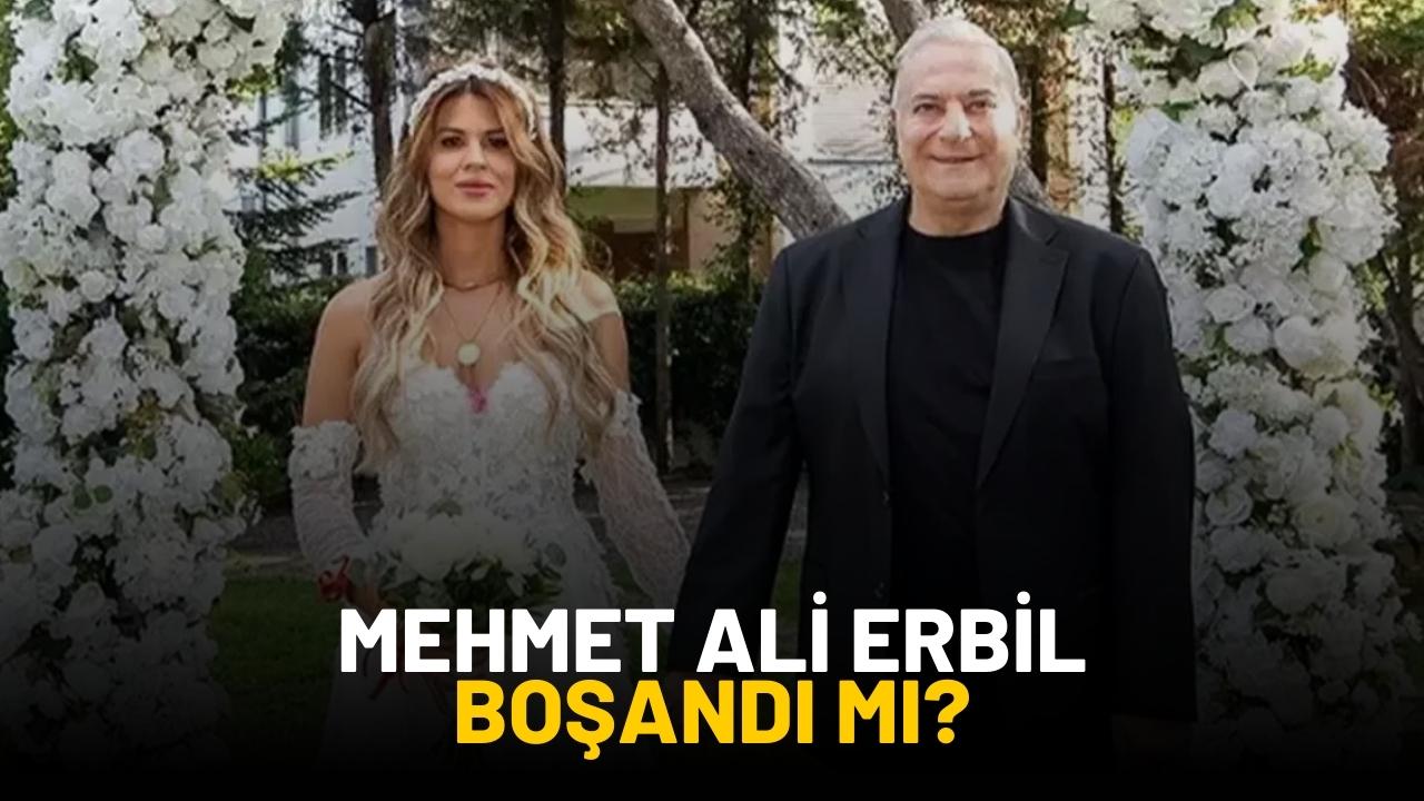 Mehmet Ali Erbil boşandı mı?