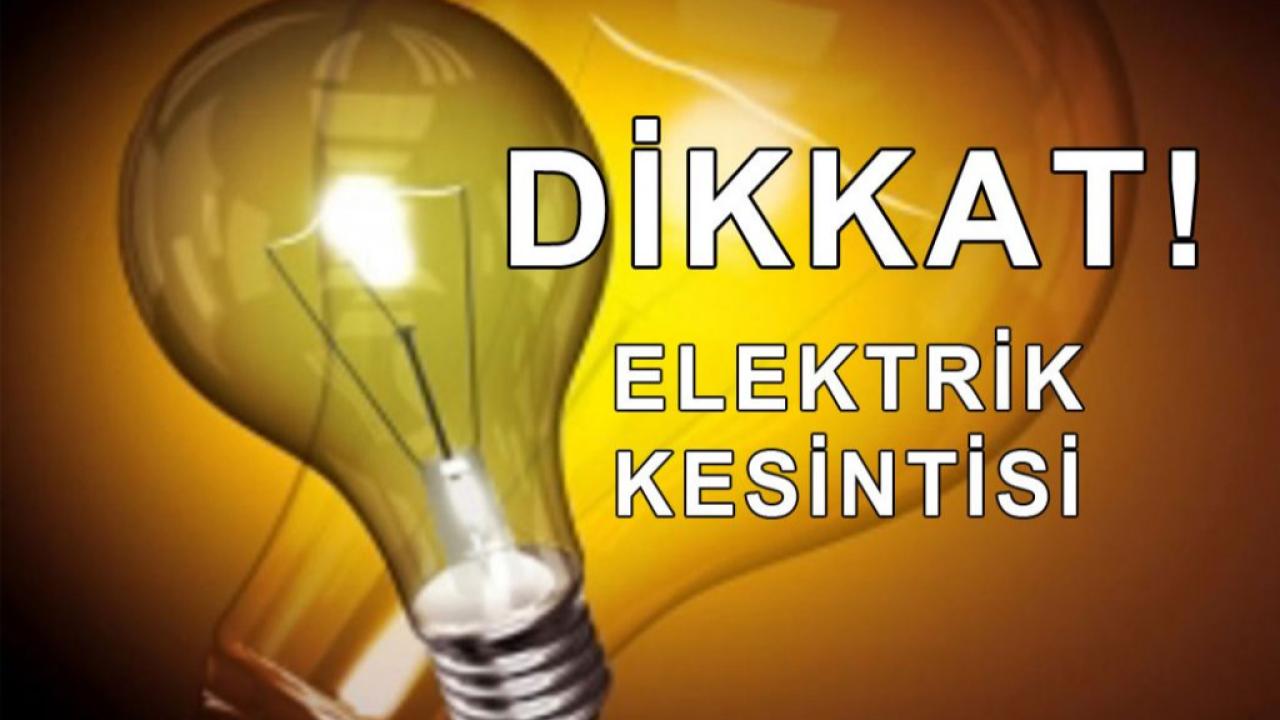 Mersin'de 18 Şubat elektrik kesintisi yaşanacak ilçeler