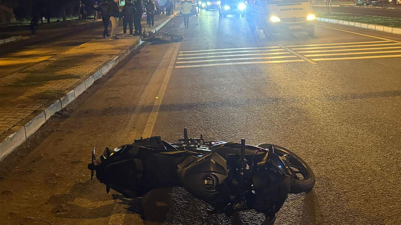 Motosikletlerin çarpıştığı kazada 1 ölü, 3 yaralı
