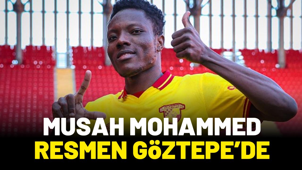 Musah Mohammed resmen Göztepe'de