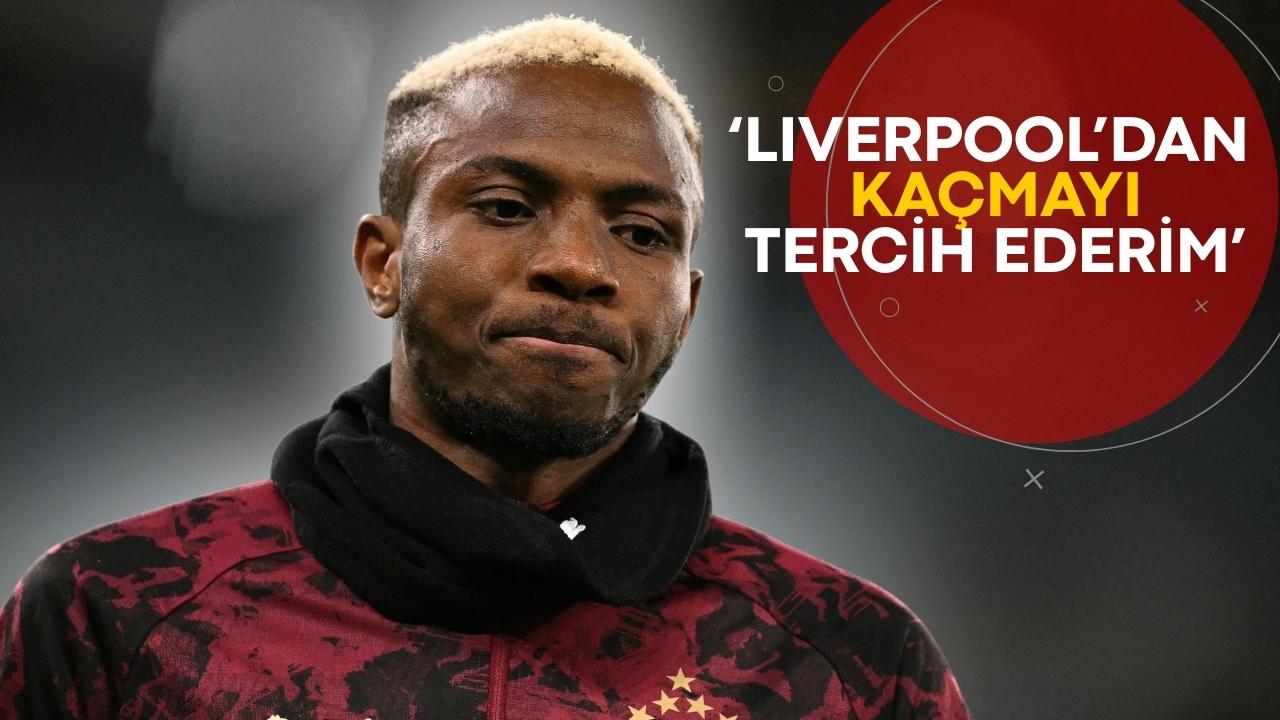 Osimhen’den beklenmedik yanıt; ‘Kaçmayı tercih ederim’