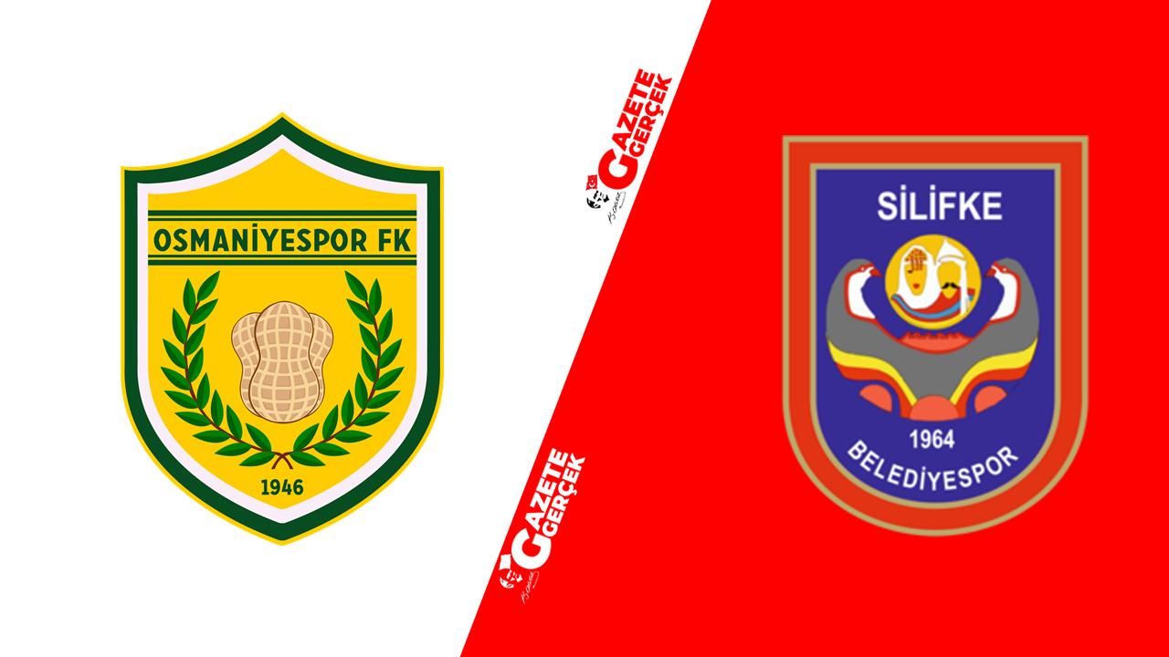 Osmaniyespor Silifke Belediyespor maçı saat kaçta, hangi kanalda?