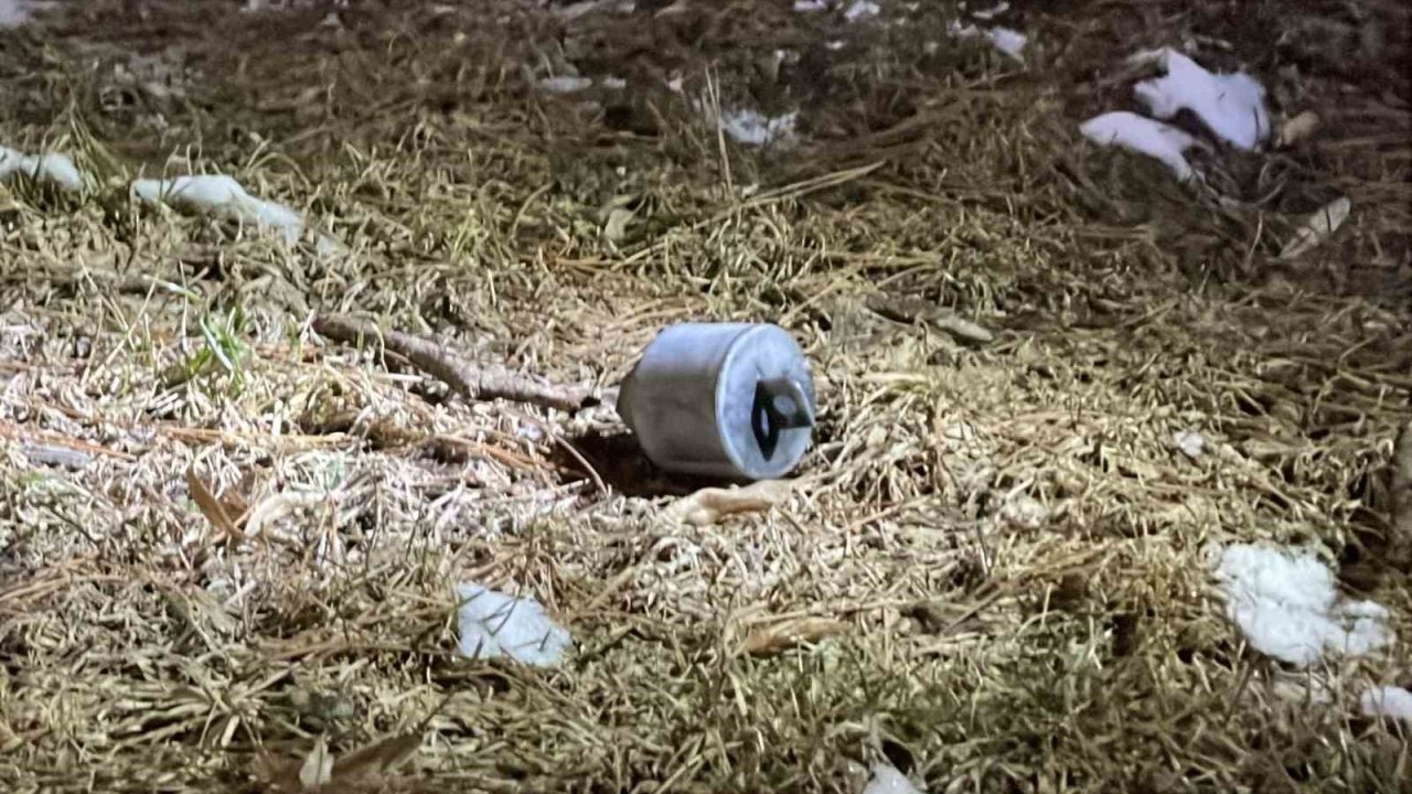 Patlamayan iftar topu paniğe neden oldu