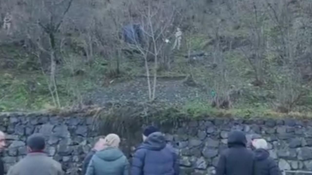 Patpat fındık bahçesine yuvarlandı! 1 ölü, 1 yaralı