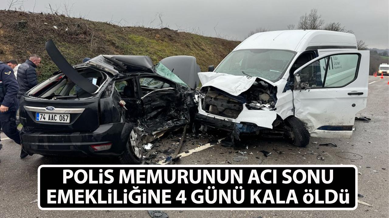 Polis memurunun acı sonu! Trafik kazasında hayatını kaybetti