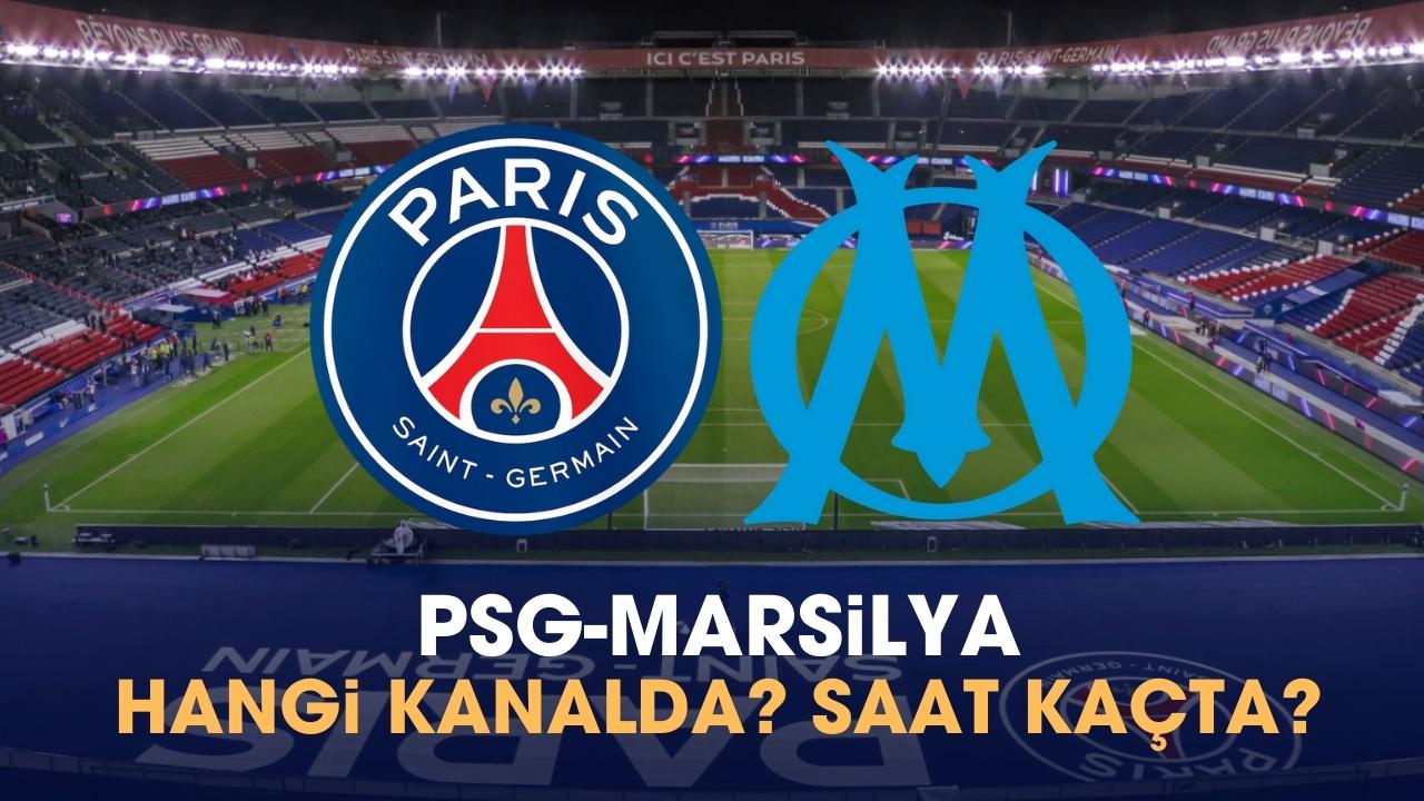 PSG Marsilya maçı hangi kanalda? Saat kaçta?