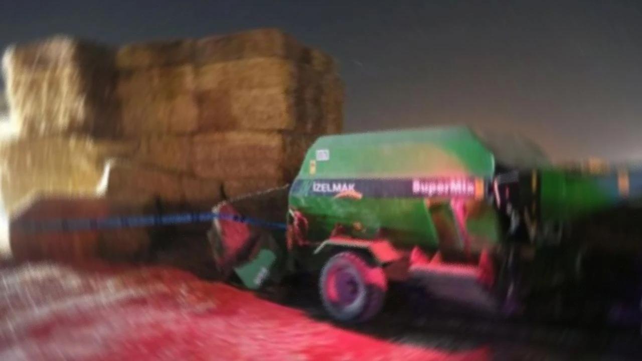 Saman balyaları üzerine düştü! Hayatını kaybetti