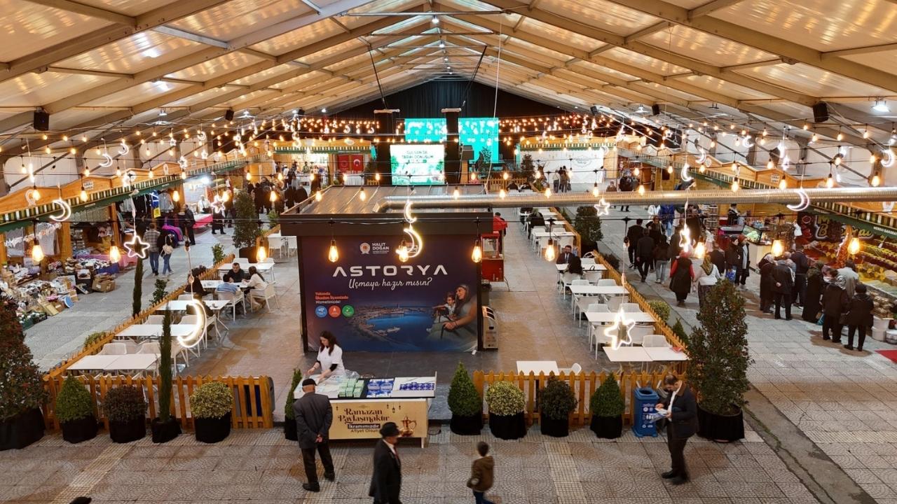 Samsun Büyükşehir Belediyesi'nin Ramazan Sokağı'na yoğun ilgi