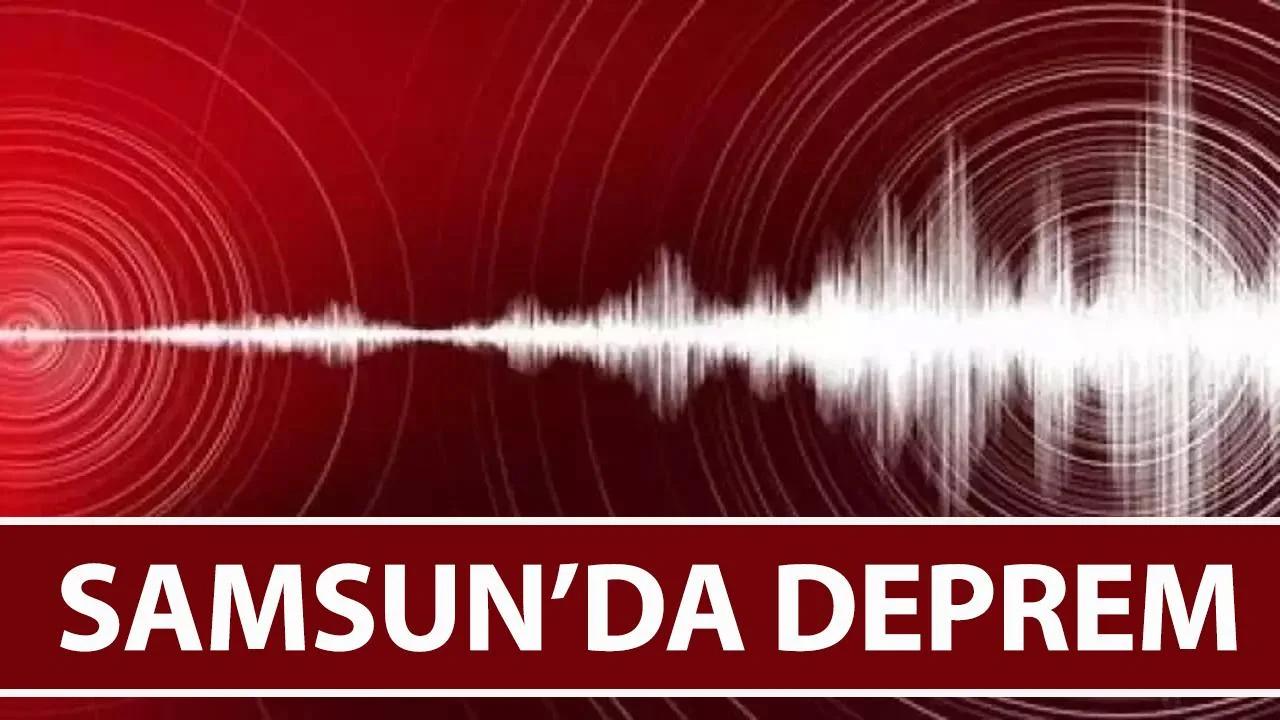 Samsun Vezirköprü'de deprem!