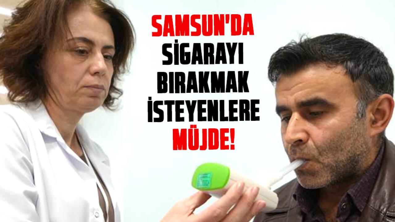Samsun'da 25 yıllık tiryakiler sigarayı bıraktı! Adeta yeniden doğdular