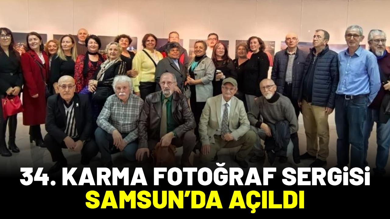 Samsun'da 34. Karma Fotoğraf Sergisi sanatseverlerle buluştu