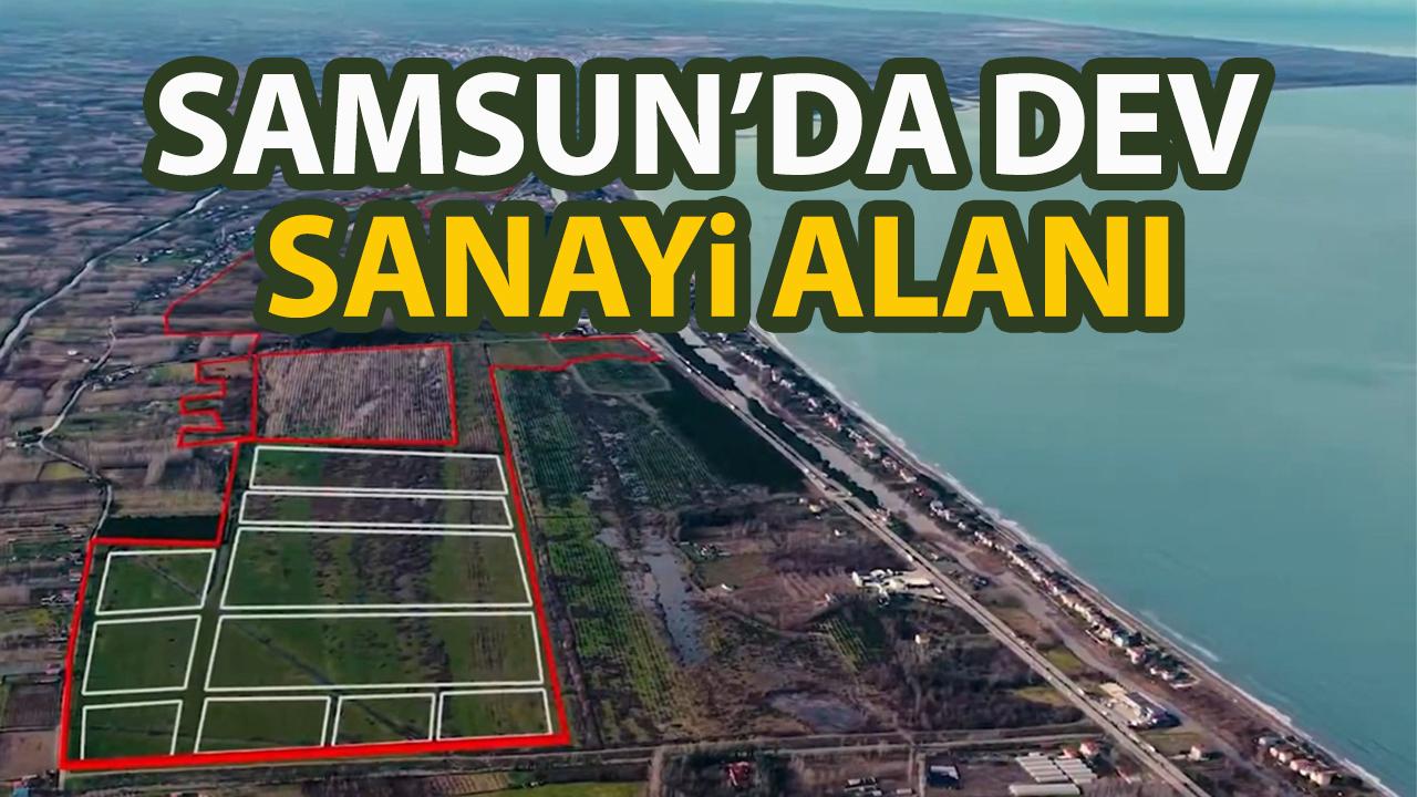 Samsun'da dev sanayi alanı! Terme OSB’de ilk etap tahsise açıldı