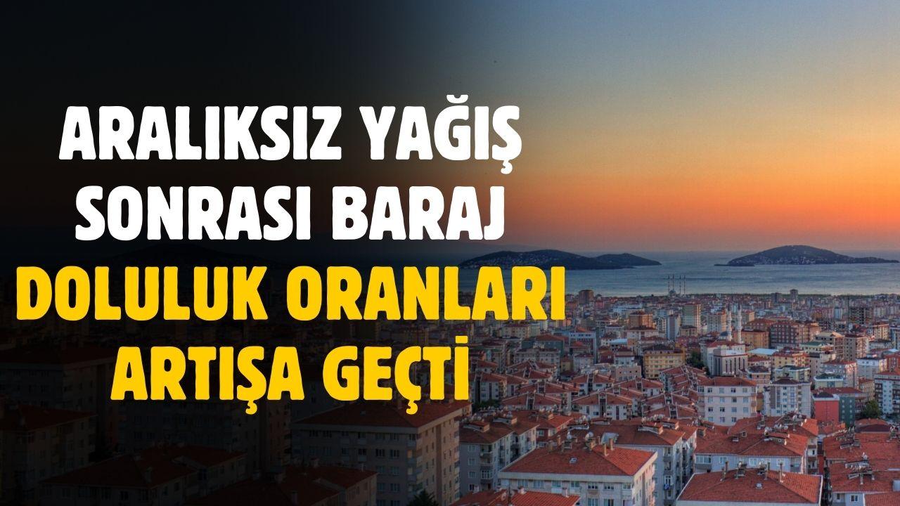 Samsun'da etkili yağışlar sonra baraj doluluk oranları arttı