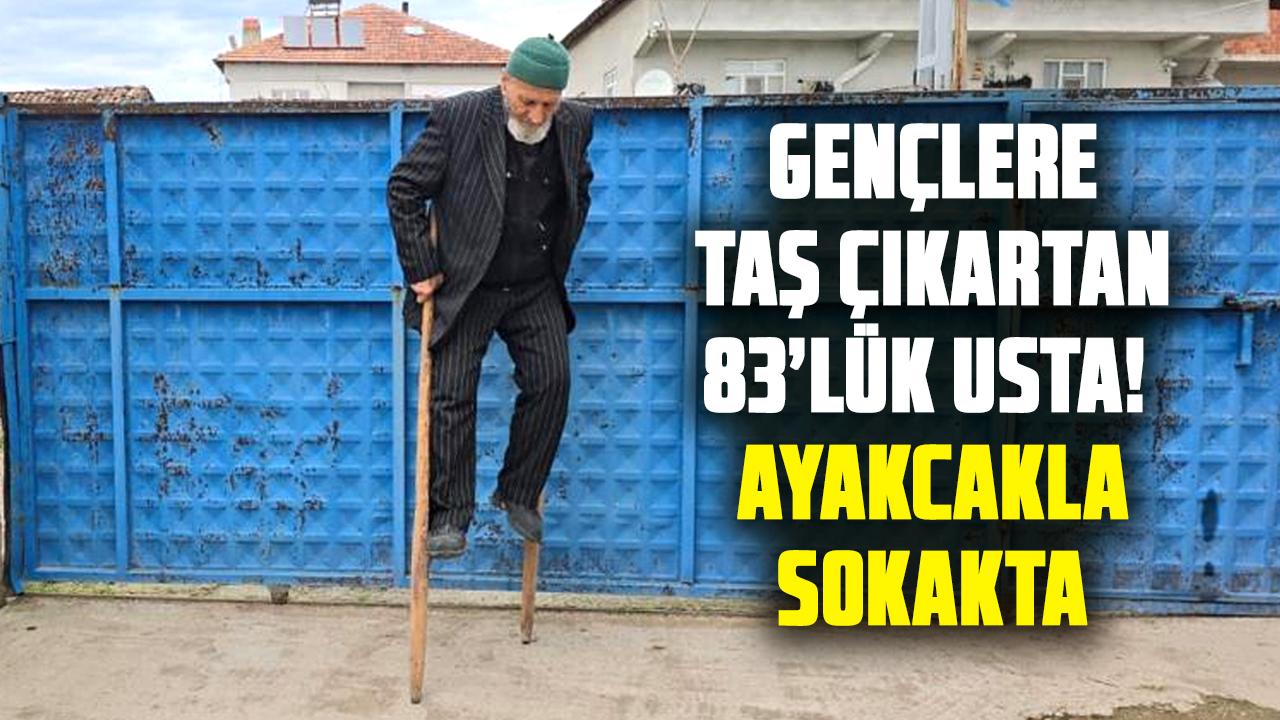 Samsun'da Hasan dedenin nostaljik ulaşımı! Ayakcakla gezi