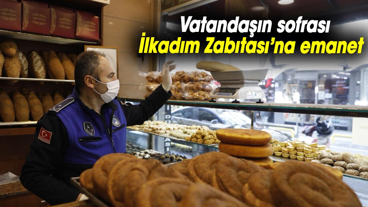 Samsun'da İlkadım Zabıtası fırınları denetlemeye devam ediyor