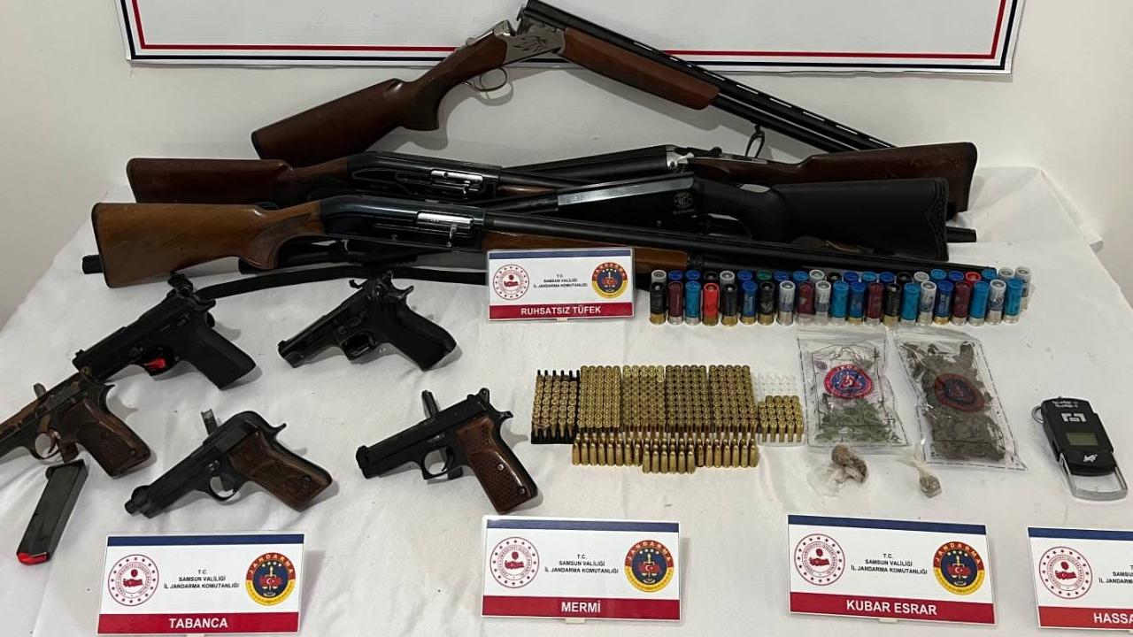 Samsun'da Jandarma nefes kesen operasyon