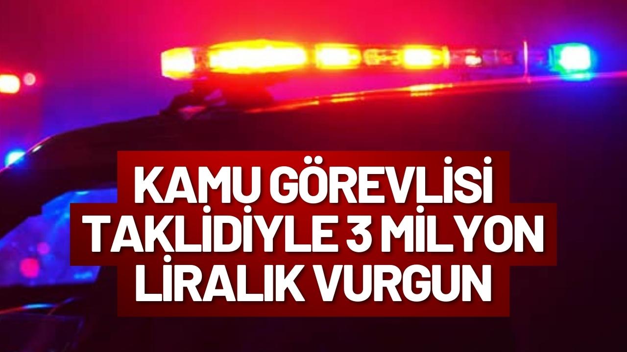 Samsun’da milyonluk dolandırıcılık operasyonu: 3 tutuklama