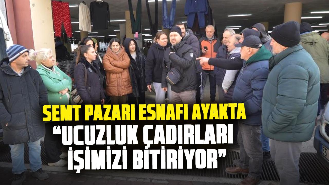 Samsun’da pazar esnafından sert çıkış: Festival değil, haksız rekabet