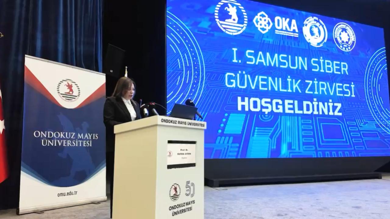 Samsun’da siber güvenlik farkındalığına güçlü adım! 1. Samsun Güvenlik Zirvesi gerçekleştirildi