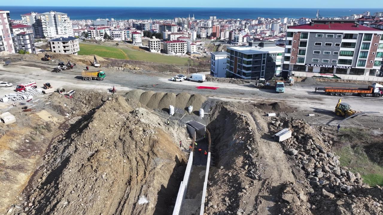 Samsun'da taşkın riskine karşı çalışma! Dev yatırım