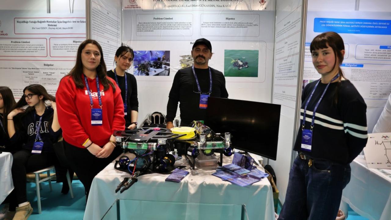 Samsun'da TÜBİTAK 57. Lise Öğrencileri Araştırma Projeleri Bölge Yarışması başladı