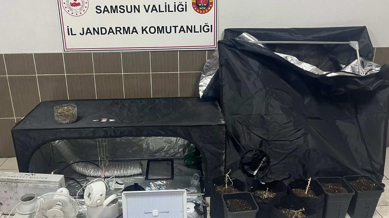 Samsun'da uyuşturucu operasyonu