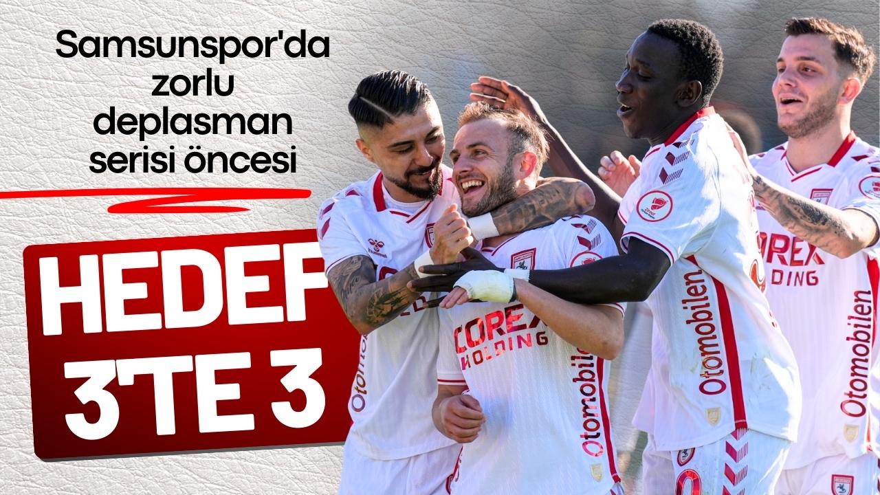 Samsunspor Bodrum FK ve Trabzonspor'u yenerek seri yakalamak istiyor