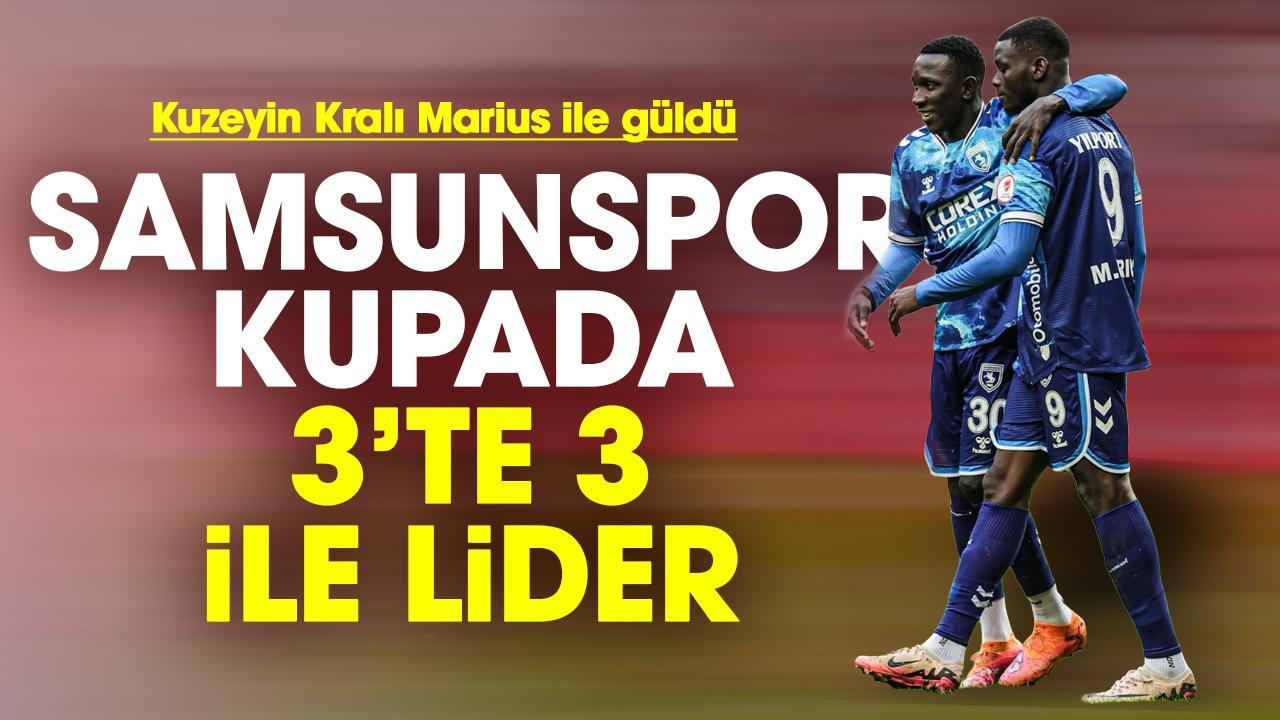 Samsunspor Bodrum FK'yı Marius Mouandilmadji’nin golleri ile mağlup etti