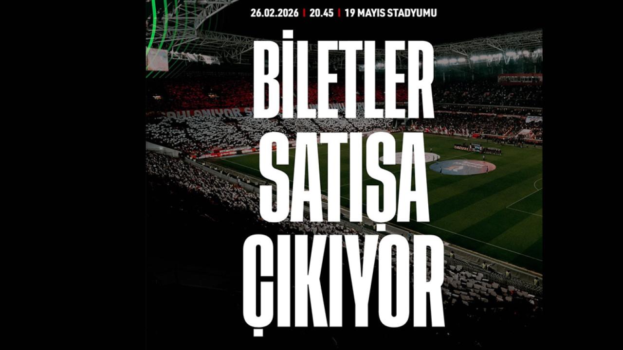 Samsunspor- KF Shkendija biletleri satışa çıkıyor! İşte bilet fiyatları